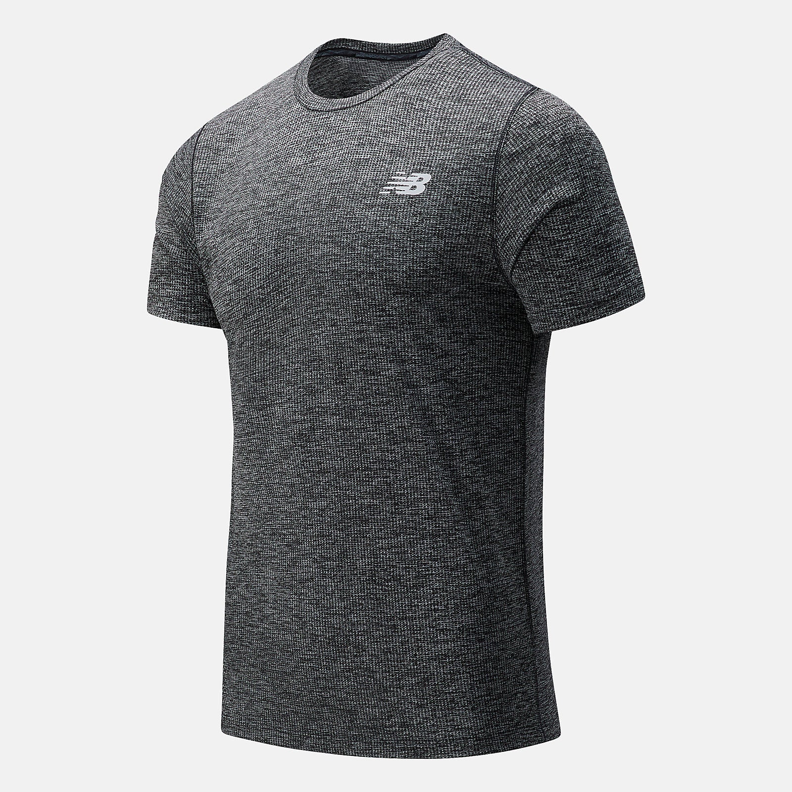 Black Heather Tenacity Tee New Balance Clothing