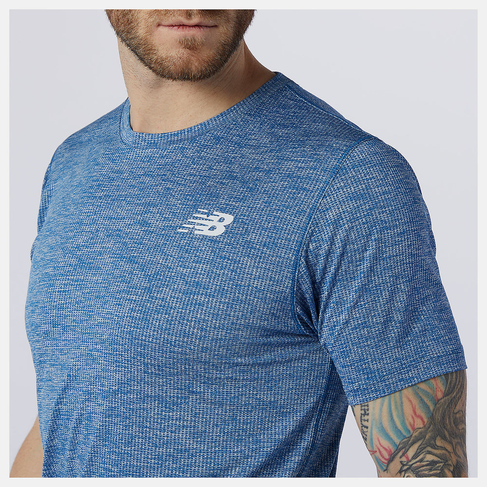 Captain Blue Tenacity Tee New Balance Clothing