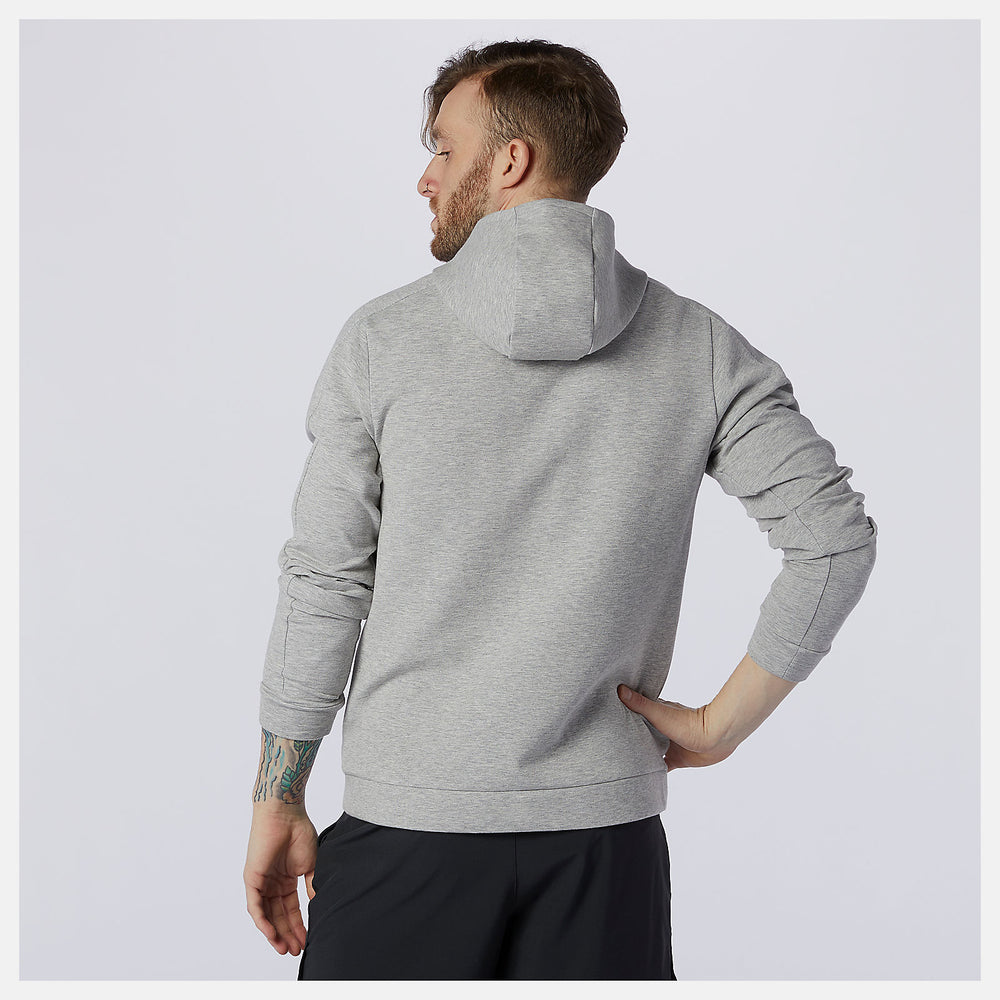 Athletic Grey Fortitech Fleece Pullover New Balance Clothing