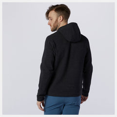Black Heather Fortitech Fleece Pullover New Balance Clothing