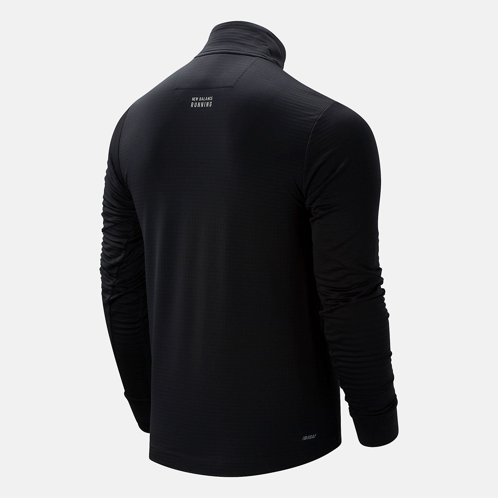 Black Boston NB Heat Grid Half Zip New Balance Clothing