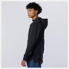 Black Heather Q Speed Fuel Hoodie New Balance Clothing