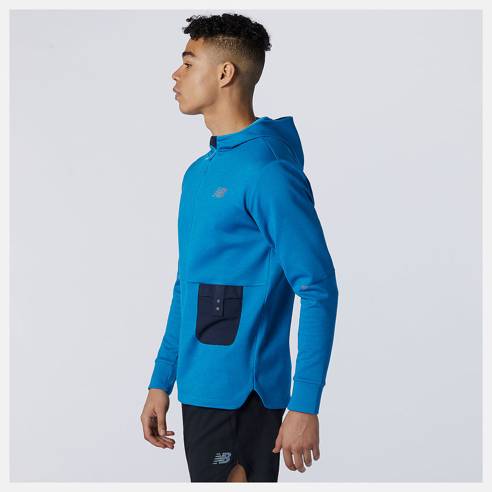 Wave Blue Q Speed Fuel Hoodie New Balance Clothing