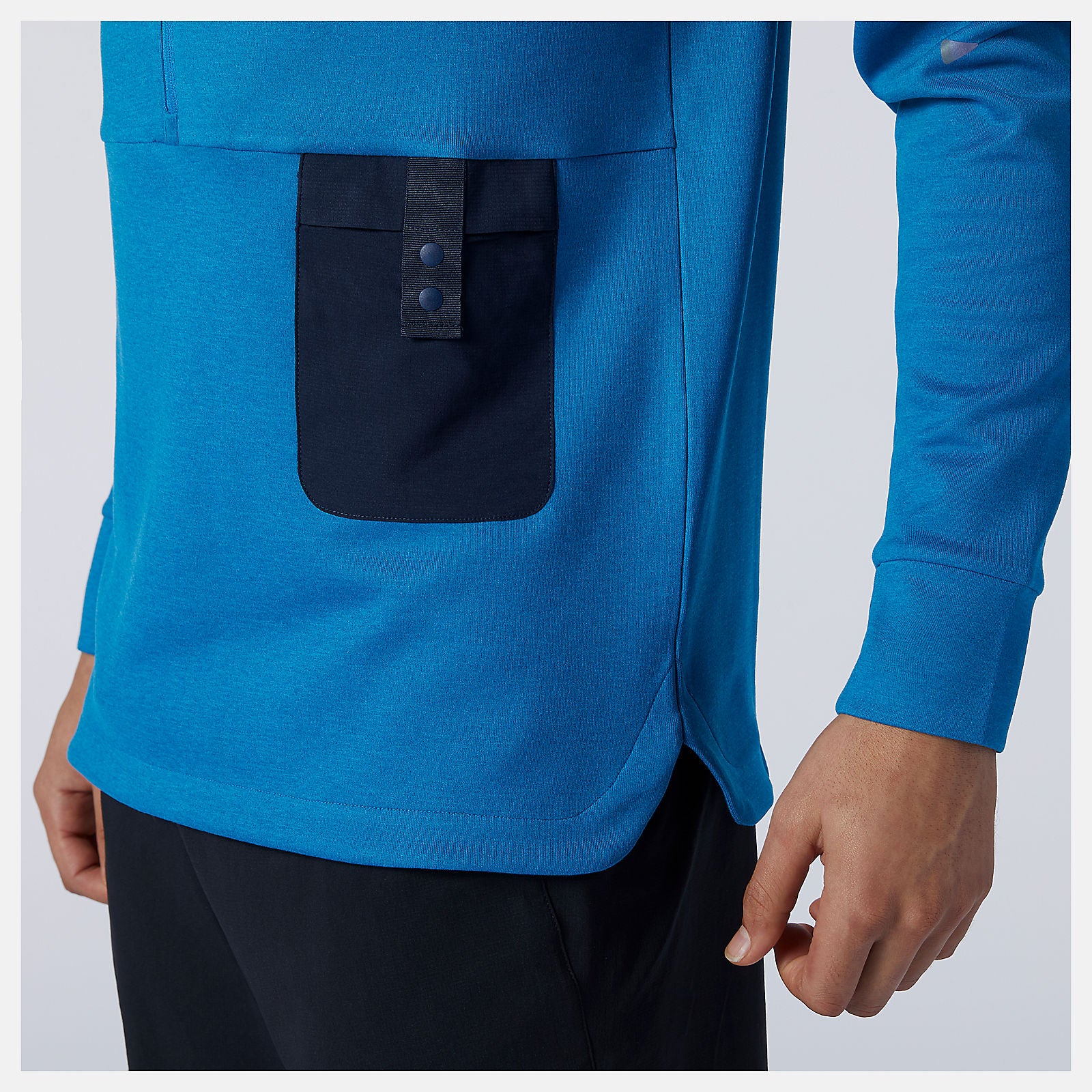 Wave Blue Q Speed Fuel Hoodie New Balance Clothing