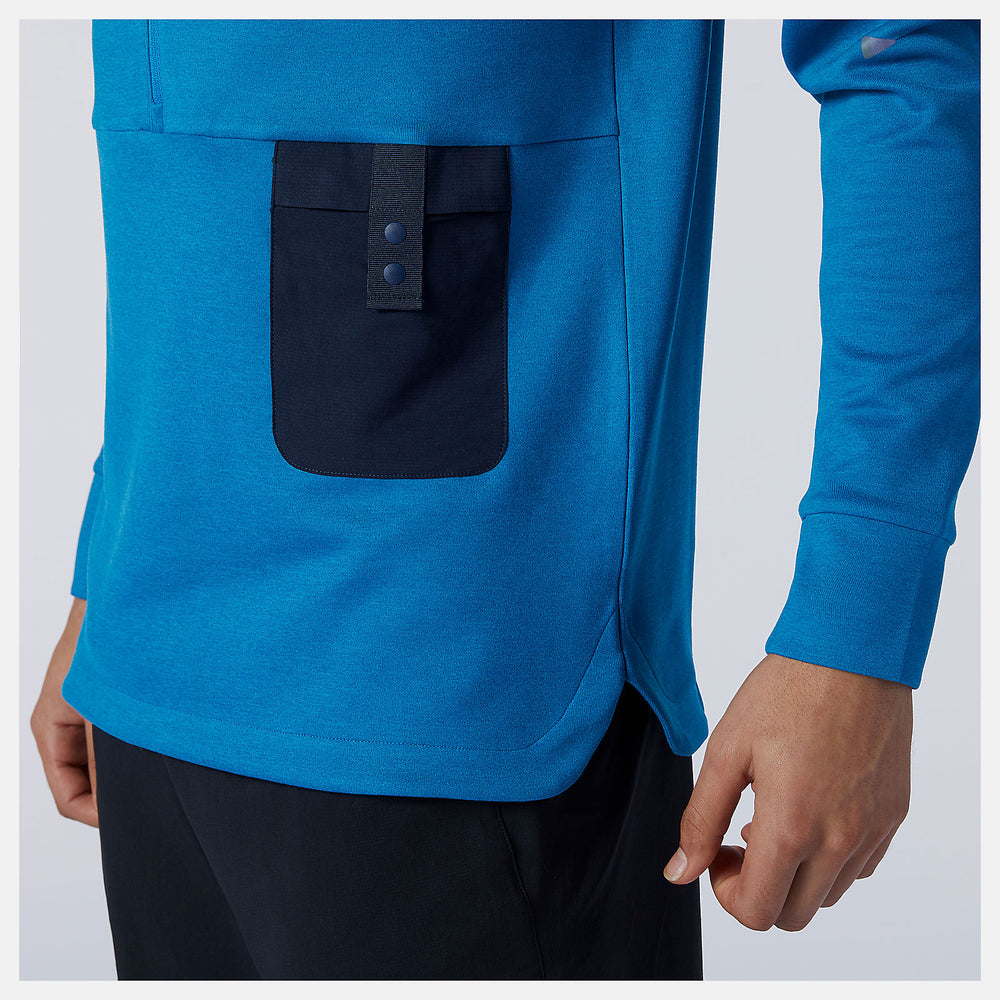 Wave Blue Q Speed Fuel Hoodie New Balance Clothing
