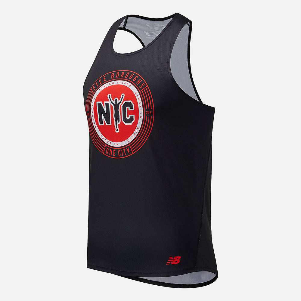 Black Boroughs Singlet NYC New Balance Clothing