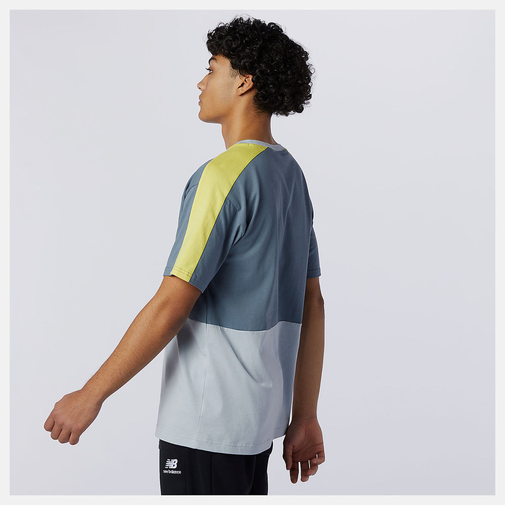 Light Cyclone NB Athletics Color Block Tee New Balance Clothing
