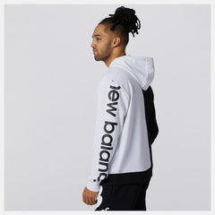 Black Multi NB Athletics Splice Hoody New Balance Clothing