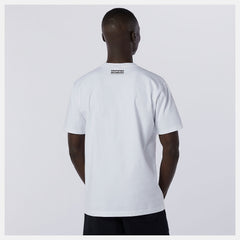White NB Athletics Delorenzo Shoe Tee New Balance Clothing