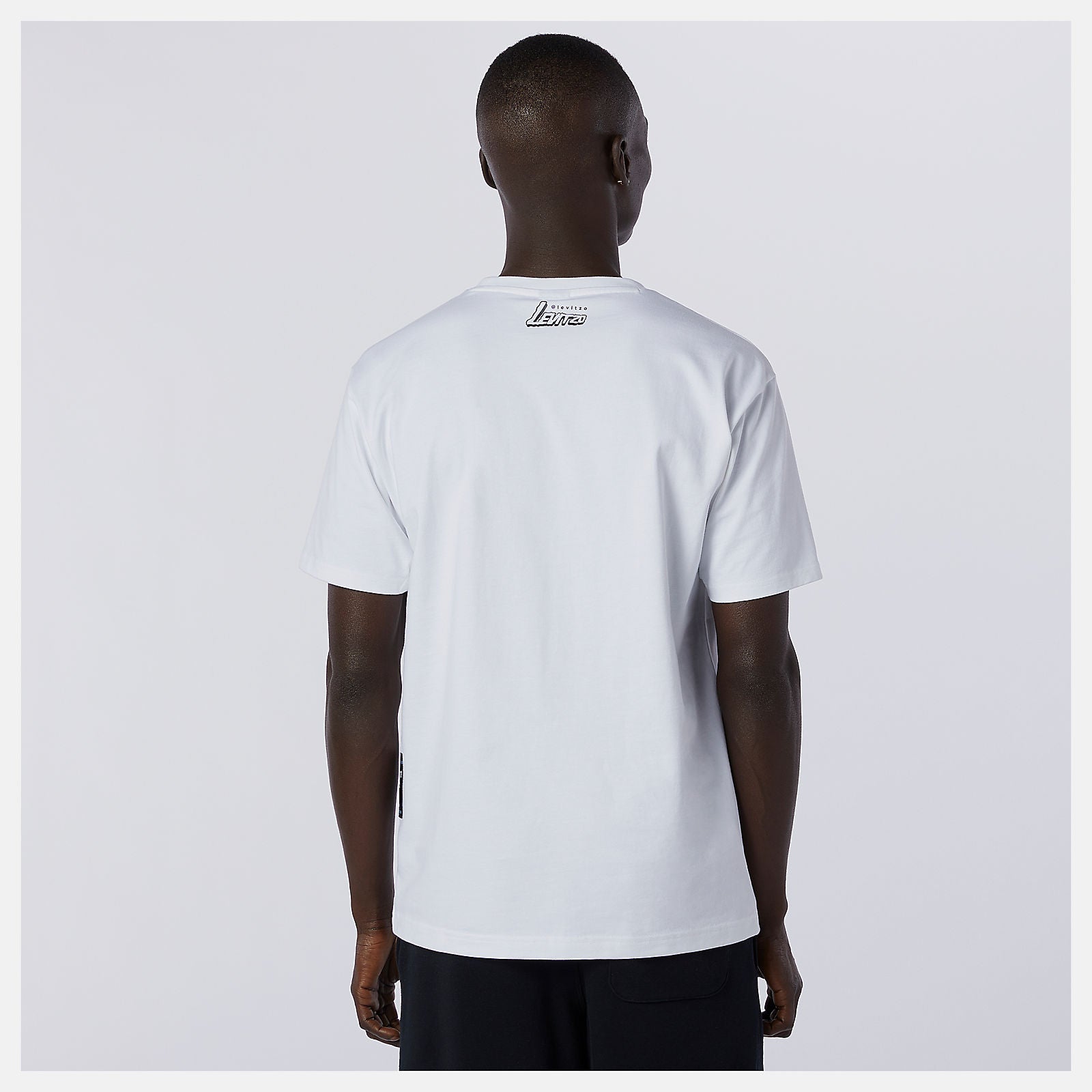 White NB Athletics Levitzo Dad Tee New Balance Clothing