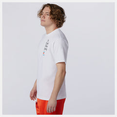 White NB Essentials Dad Pack Tee New Balance Clothing