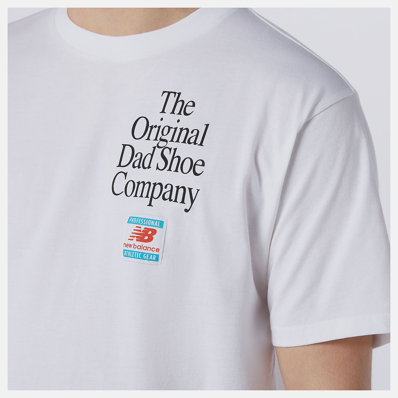 White NB Essentials Dad Pack Tee New Balance Clothing