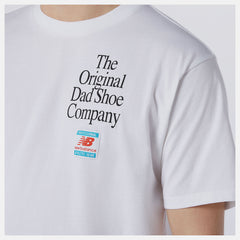 White NB Essentials Dad Pack Tee New Balance Clothing