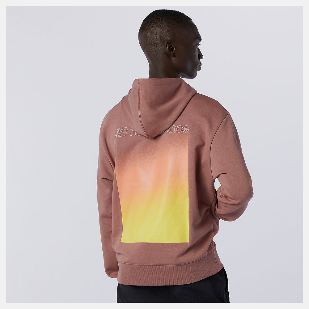 Red NB Sport Style Optiks Hoodie New Balance Clothing