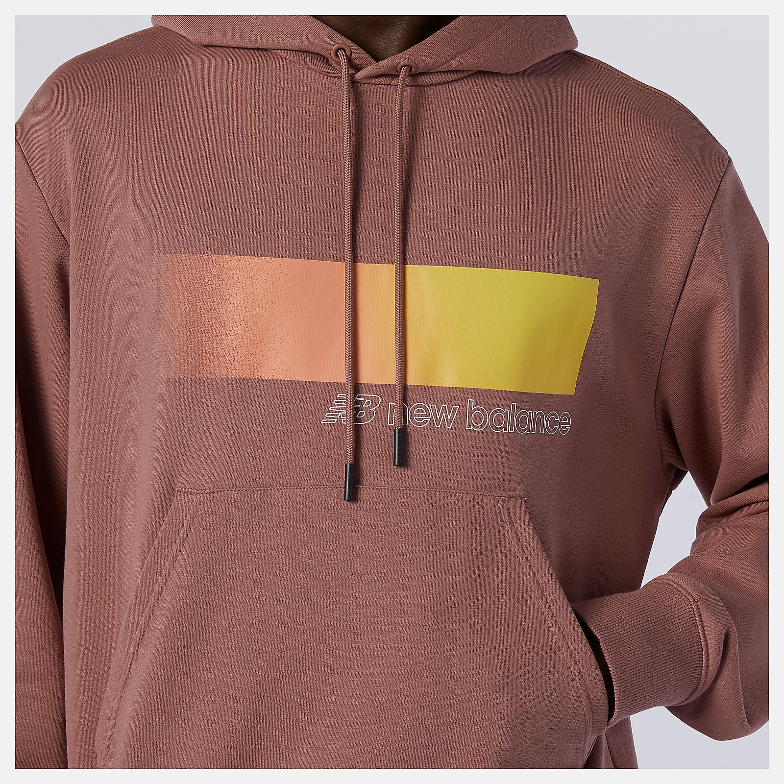 Red NB Sport Style Optiks Hoodie New Balance Clothing