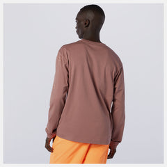 Red NB Sport Style Optiks Longsleeve Tee New Balance Clothing