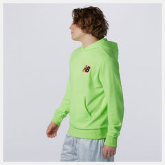 Bleached Lime Glo NB Athletics Psy Varsity Hoodie New Balance Clothing