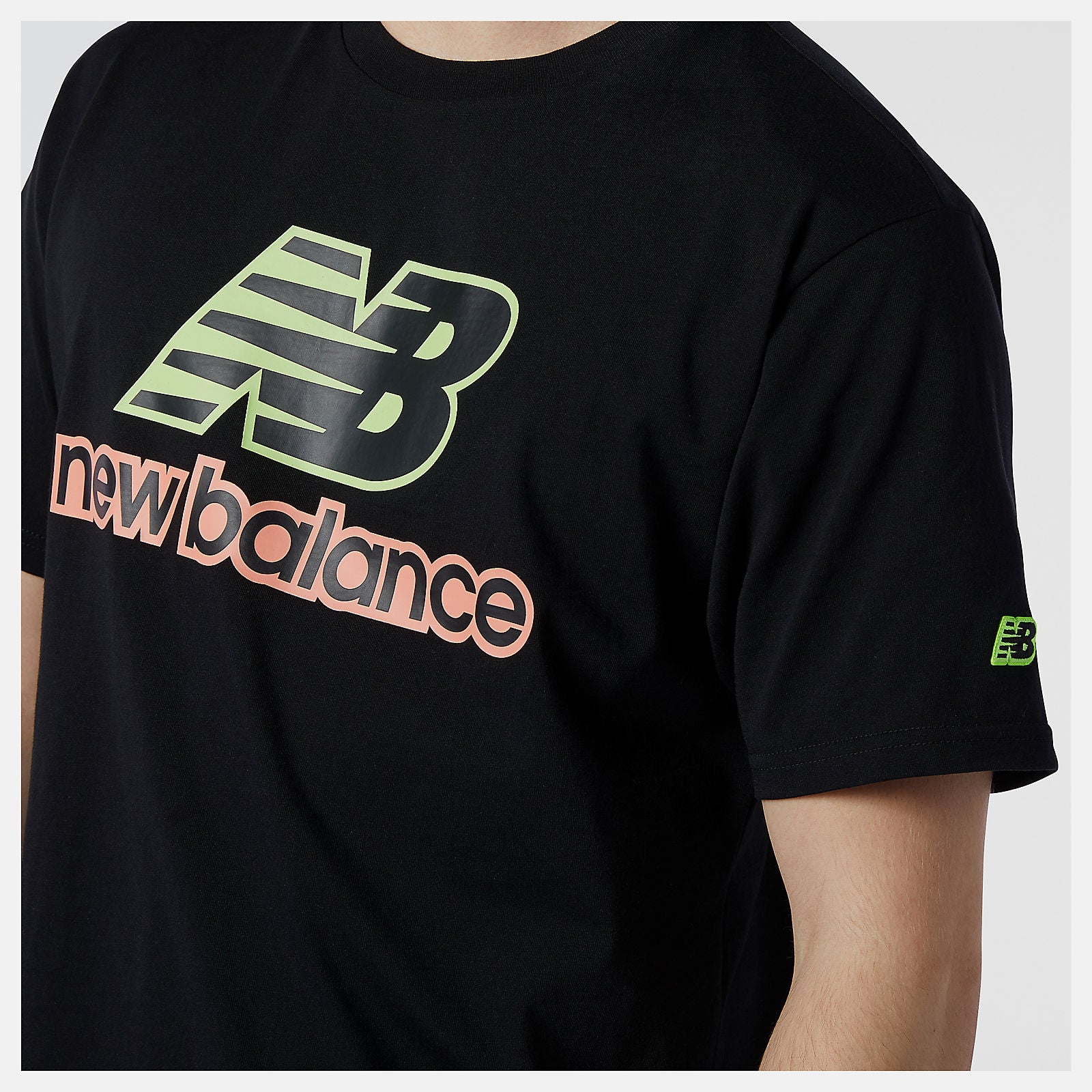 Black NB Athletics Psych Varsity Tee New Balance Clothing