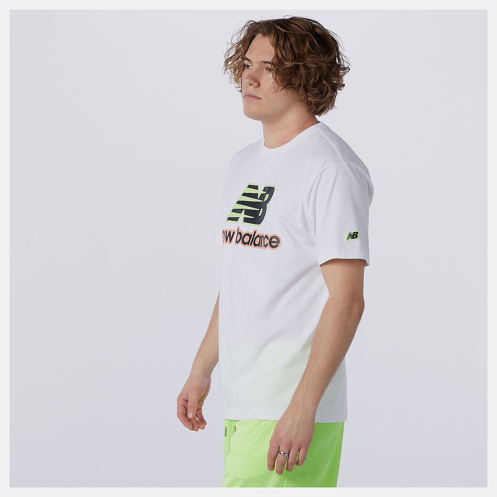 White NB Athletics Psych Varsity Tee New Balance Clothing