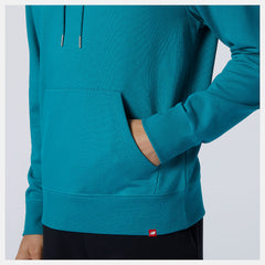 Team Teal NB Essentials Embroidered Hoodie New Balance Clothing