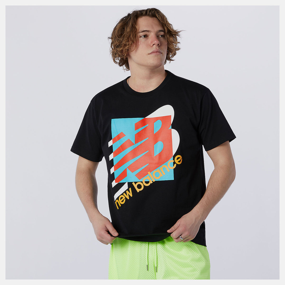 Black NB Athletics Oversized NB Tee New Balance Clothing