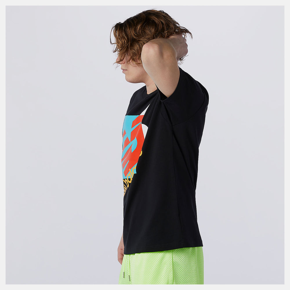 Black NB Athletics Oversized NB Tee New Balance Clothing