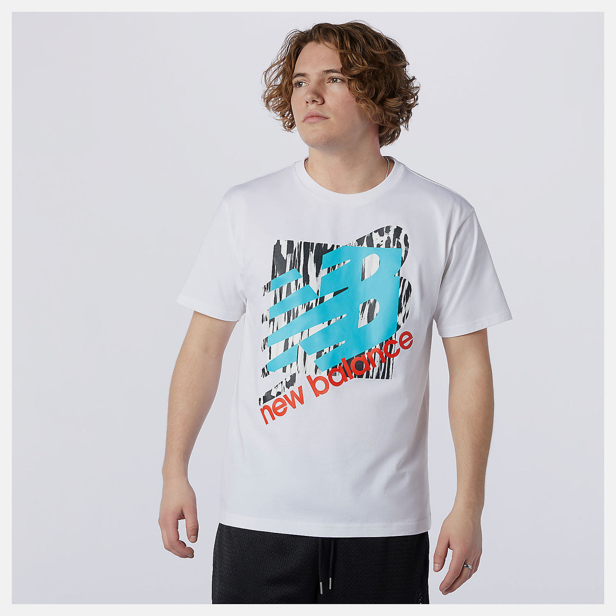 White NB Athletics Oversized NB Tee New Balance Clothing