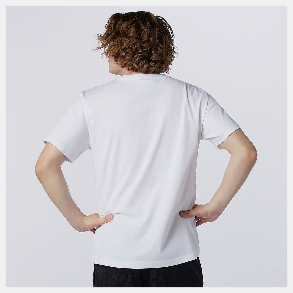 White NB Athletics Oversized NB Tee New Balance Clothing