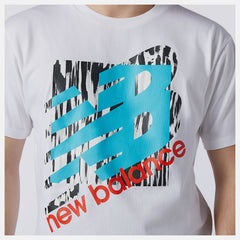 White NB Athletics Oversized NB Tee New Balance Clothing
