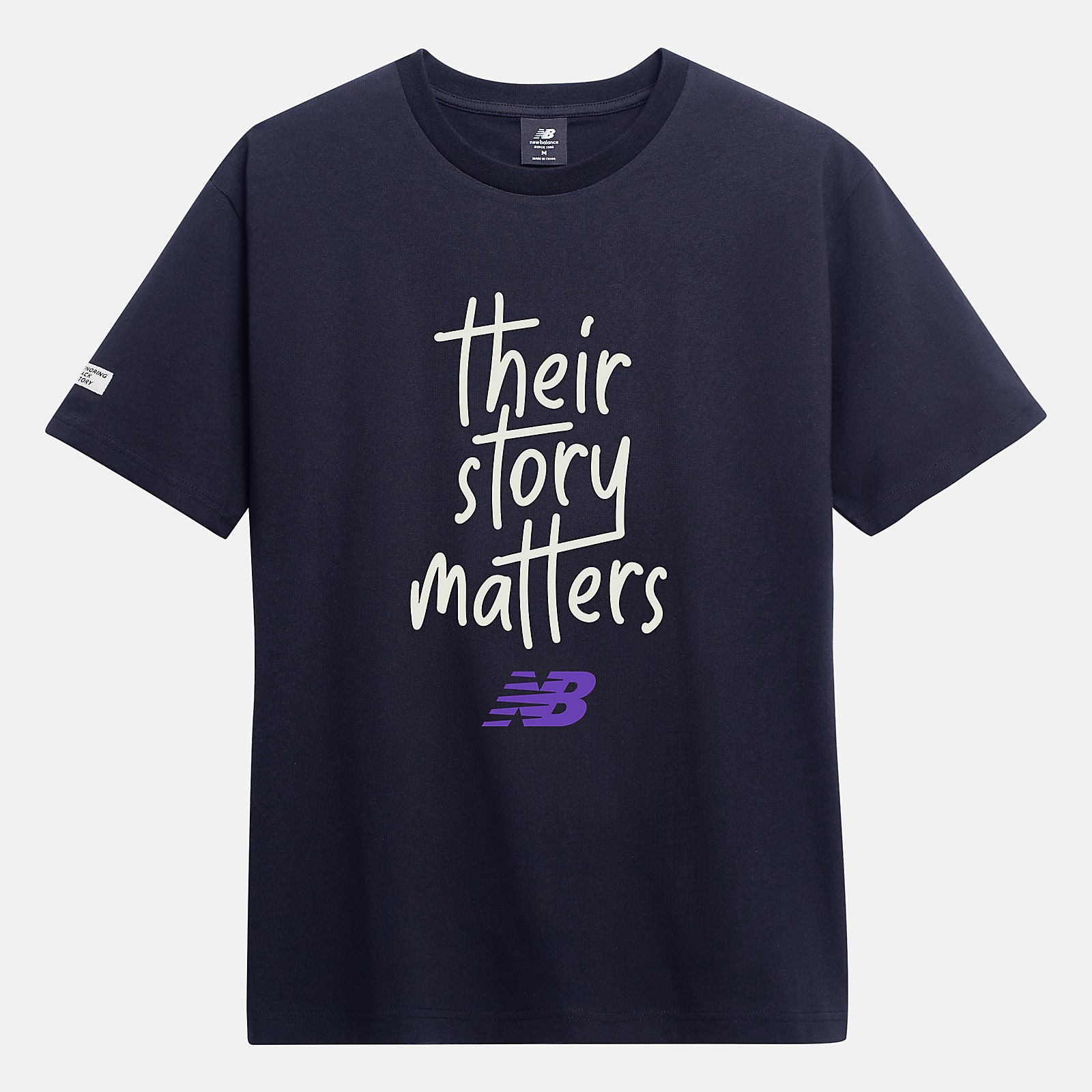 Black Their Story Matters New Balance Clothing