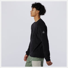 Black NB All Terrain Pocket Crew New Balance Clothing