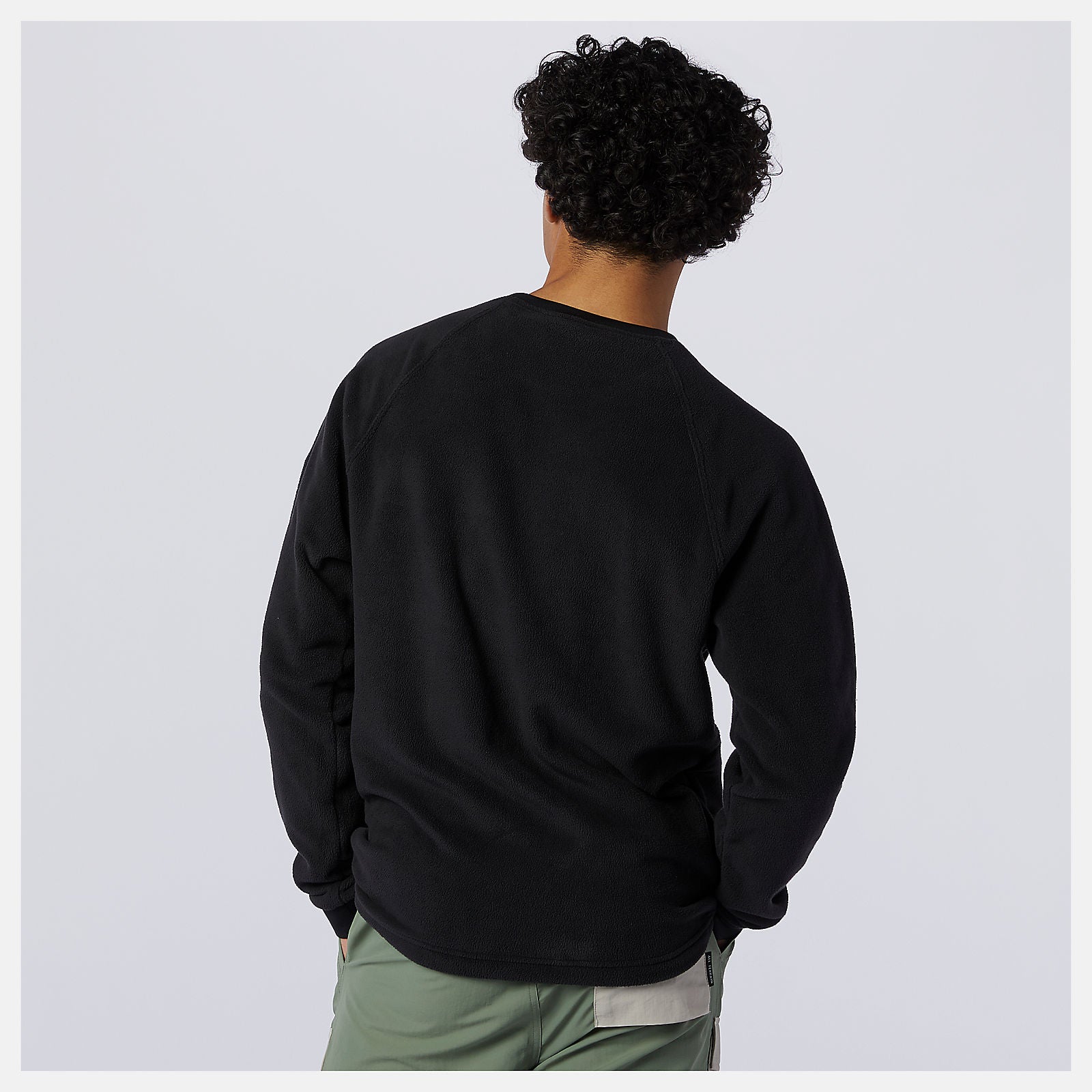 Black NB All Terrain Pocket Crew New Balance Clothing