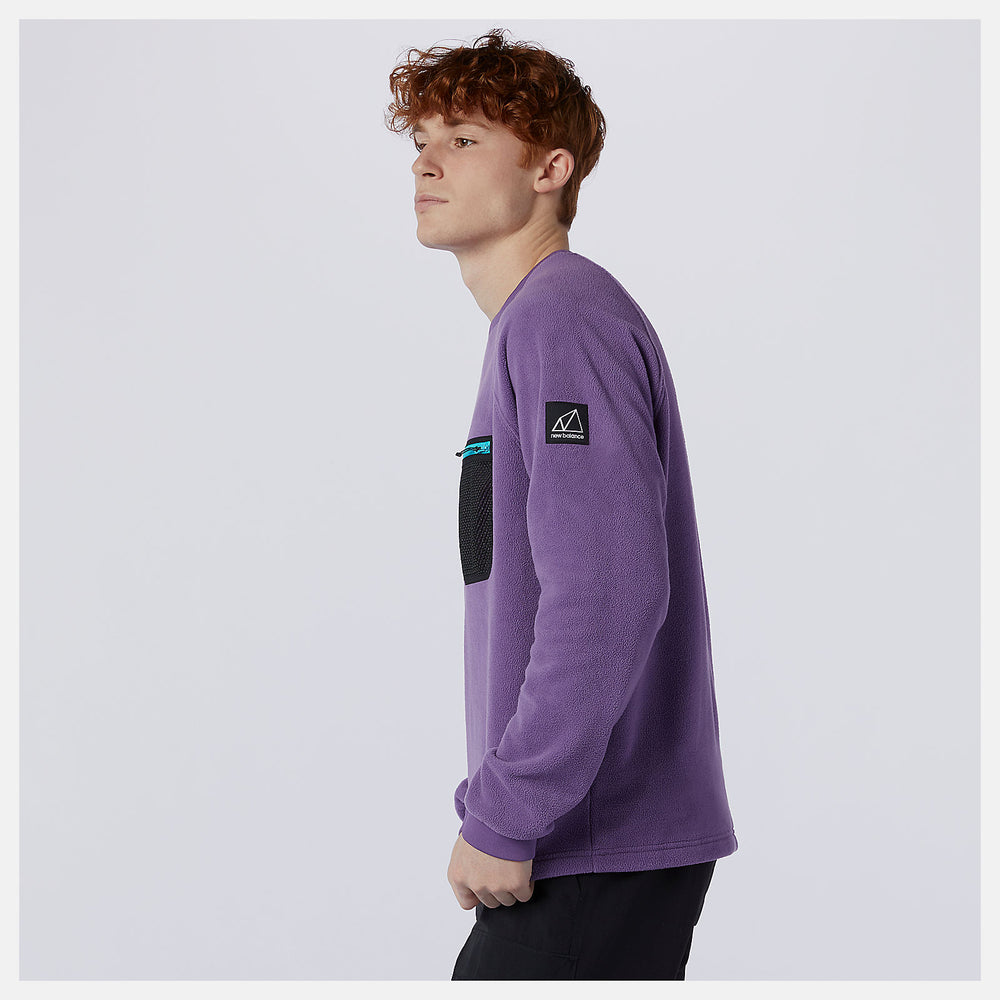 Sour Grape NB All Terrain Pocket Crew New Balance Clothing