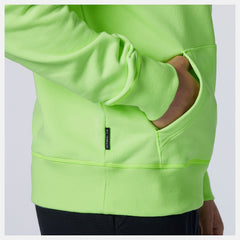 Bleached Lime Glo NB All Terrain Hoodie New Balance Clothing