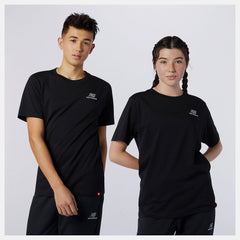 Black NB Essentials Embroidered Tee New Balance Clothing