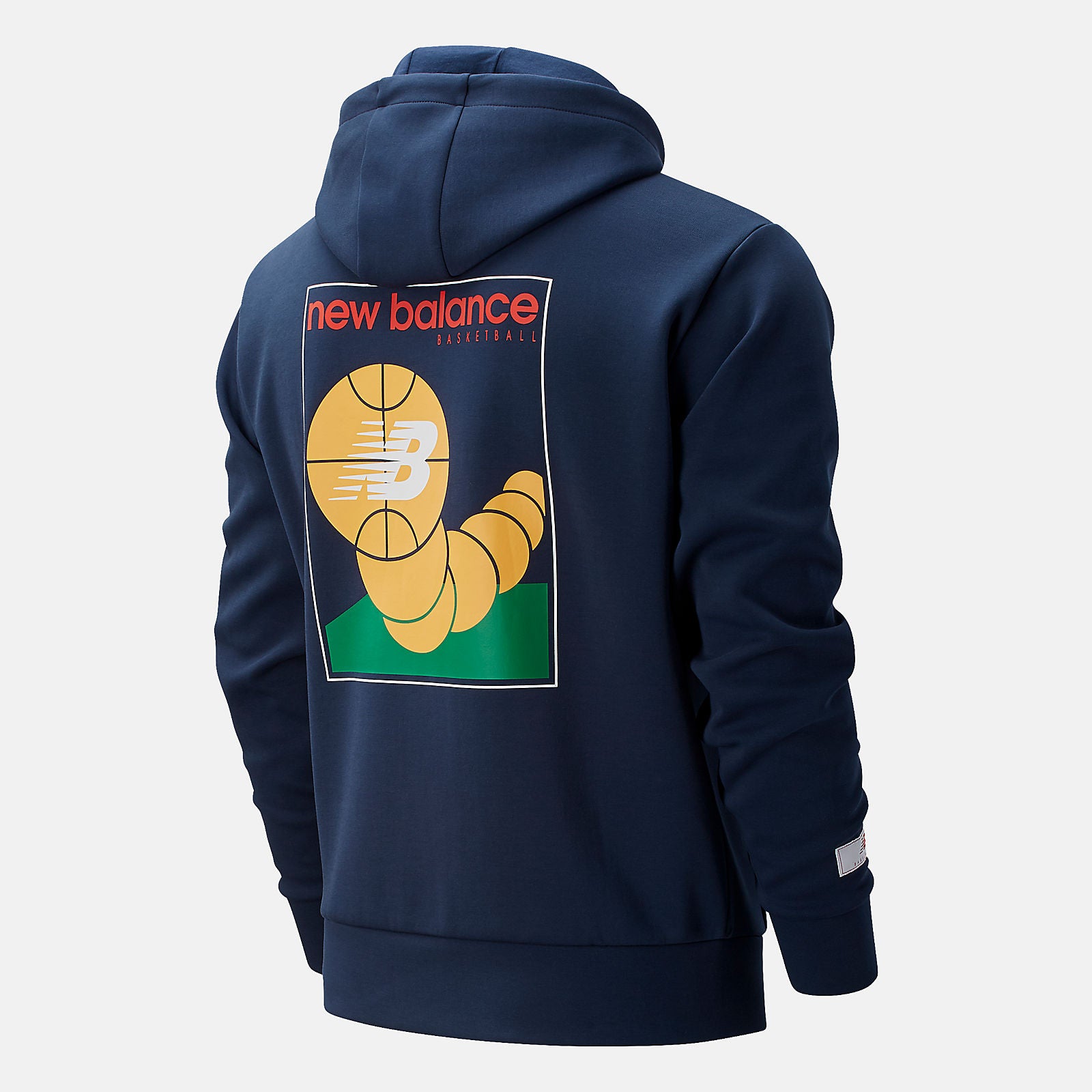 Natural Indigo NB Basketball Colorized Court Hoodie New Balance Clothing