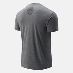 Athletic Grey Boston INBound Green Line Graphic Tee New Balance Clothing