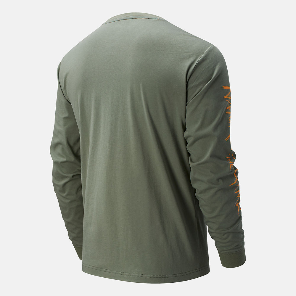 Celadon KL2 Nature of the Game Long Sleeve Graphic New Balance Clothing