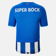 White FC Porto Home Short Sleeve Jersey New Balance Clothing