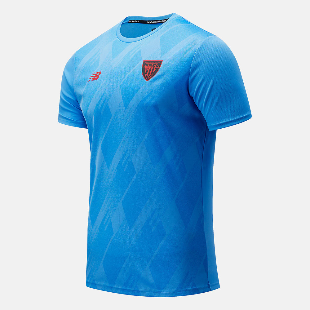 Light Cobalt Athletic Club Lightweight Travel Tee New Balance Clothing
