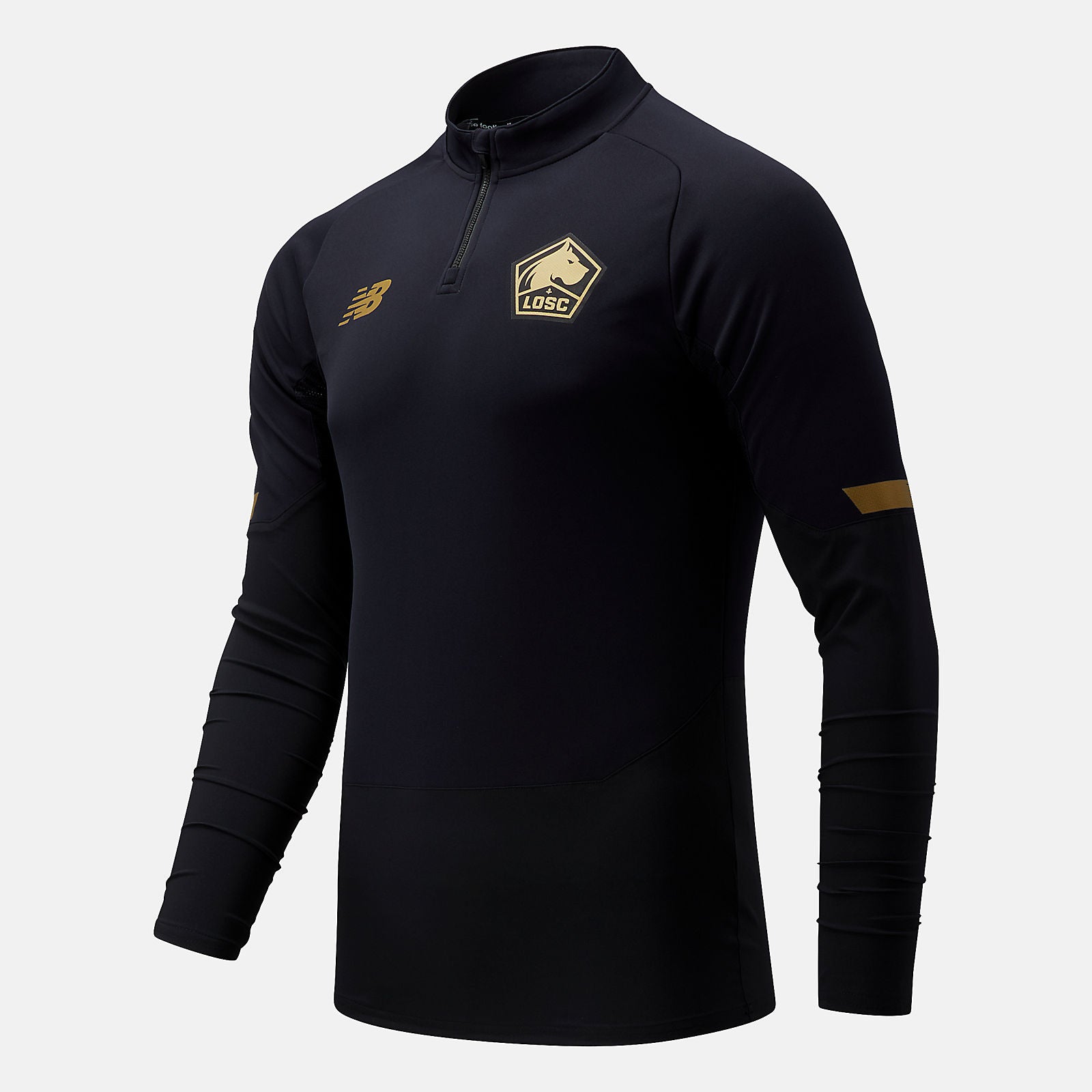 Black Lille LOSC Mid-Layer New Balance Clothing