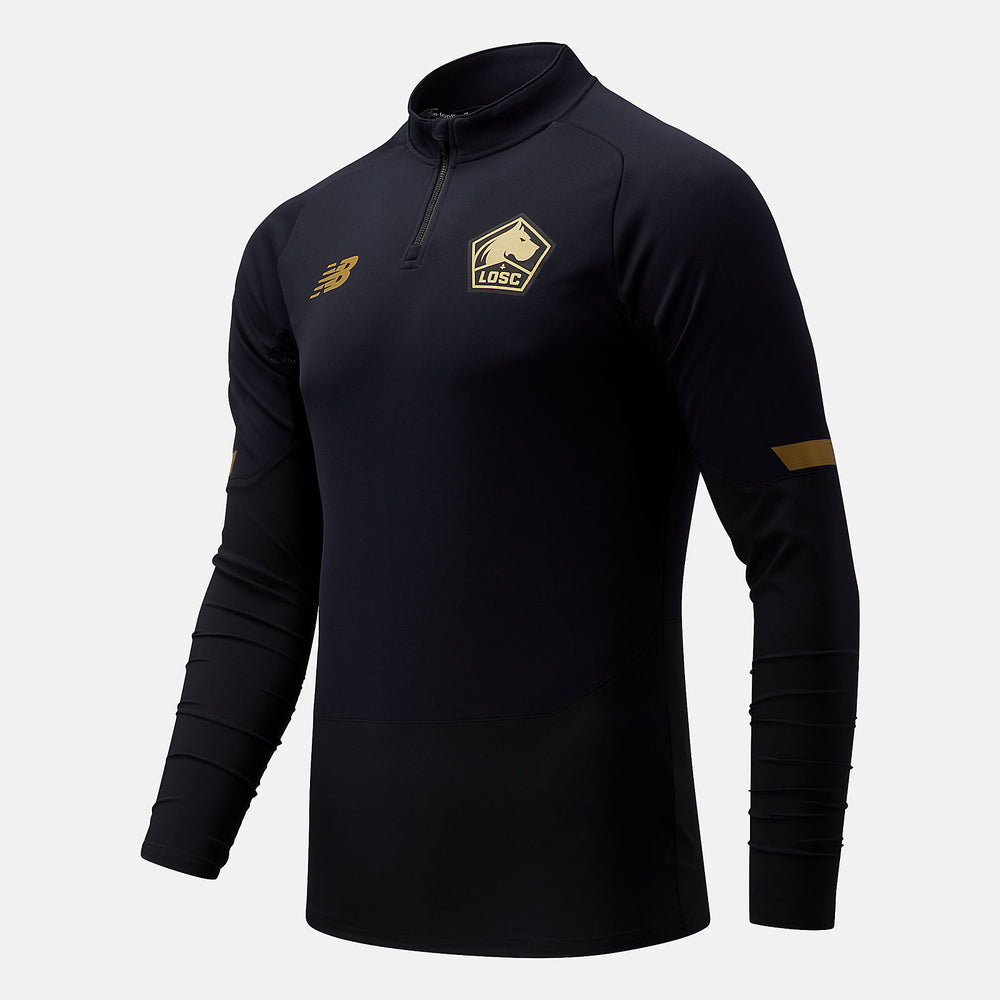 Black Lille LOSC Mid-Layer New Balance Clothing