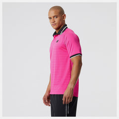 Pink Glo Tournament Polo New Balance Clothing