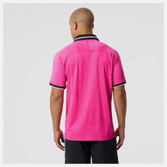 Pink Glo Tournament Polo New Balance Clothing