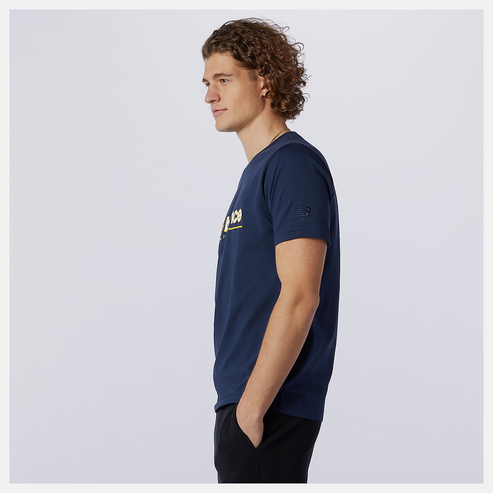 Natural Indigo NB Athletics Higher Learning Tee New Balance Clothing