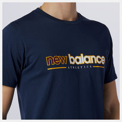 Natural Indigo NB Athletics Higher Learning Tee New Balance Clothing
