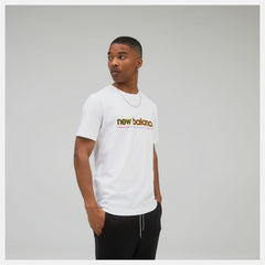White NB Athletics Higher Learning Tee New Balance Clothing