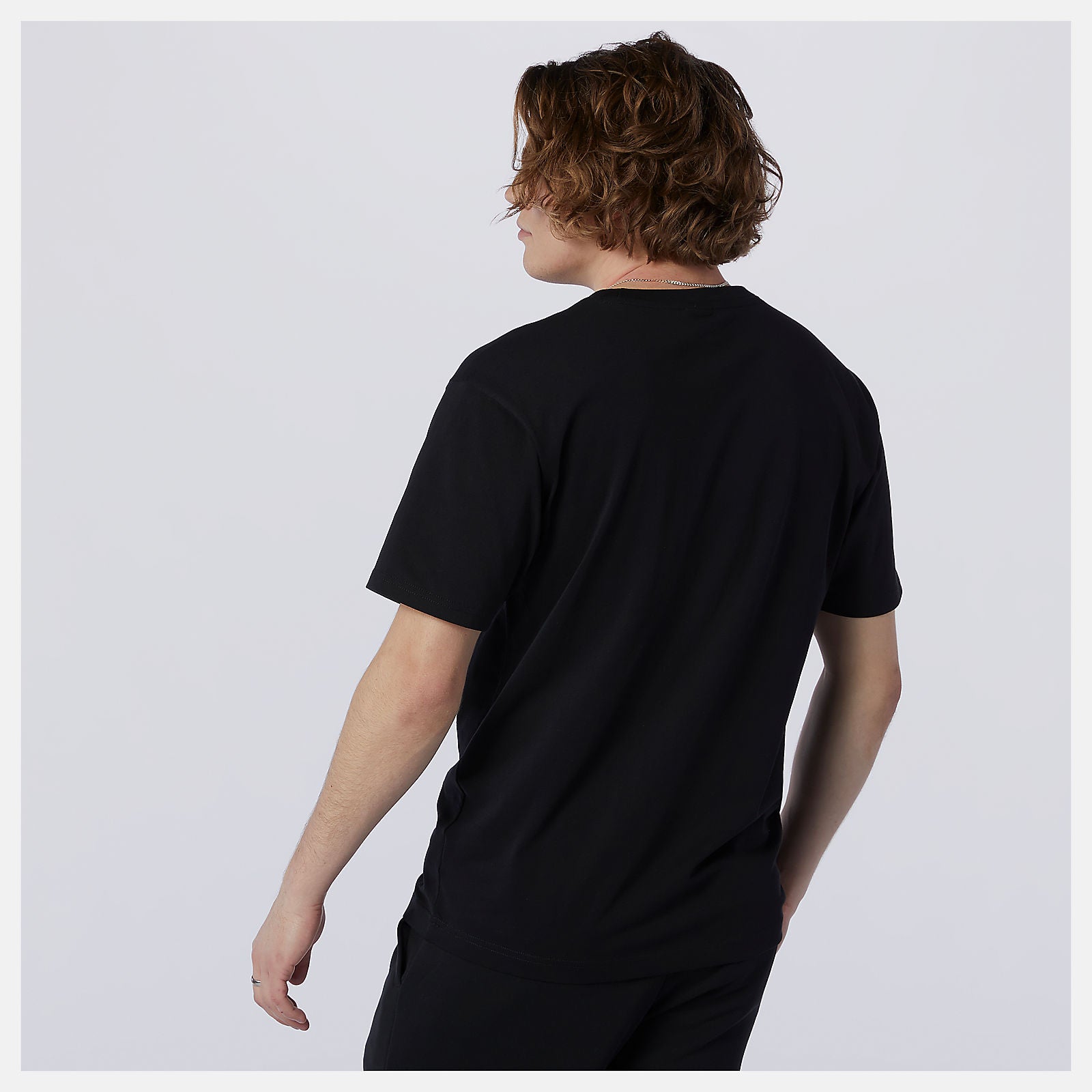 Black NB Athletics Higher Learning Badge Tee New Balance Clothing