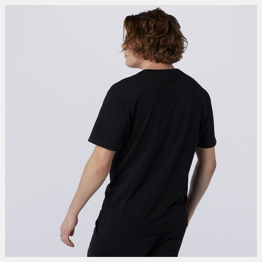 Black NB Athletics Higher Learning Badge Tee New Balance Clothing