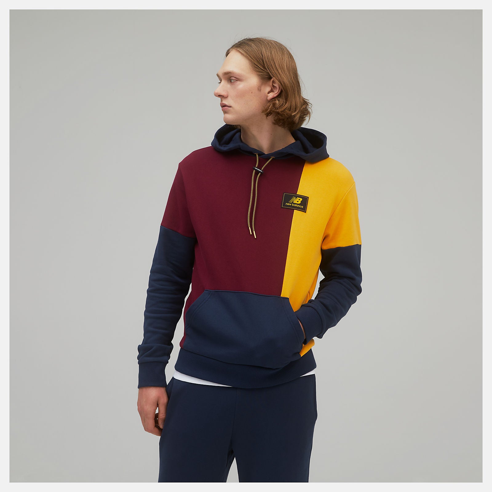 Garnet NB Athletics Higher Learning Hoodie New Balance Clothing